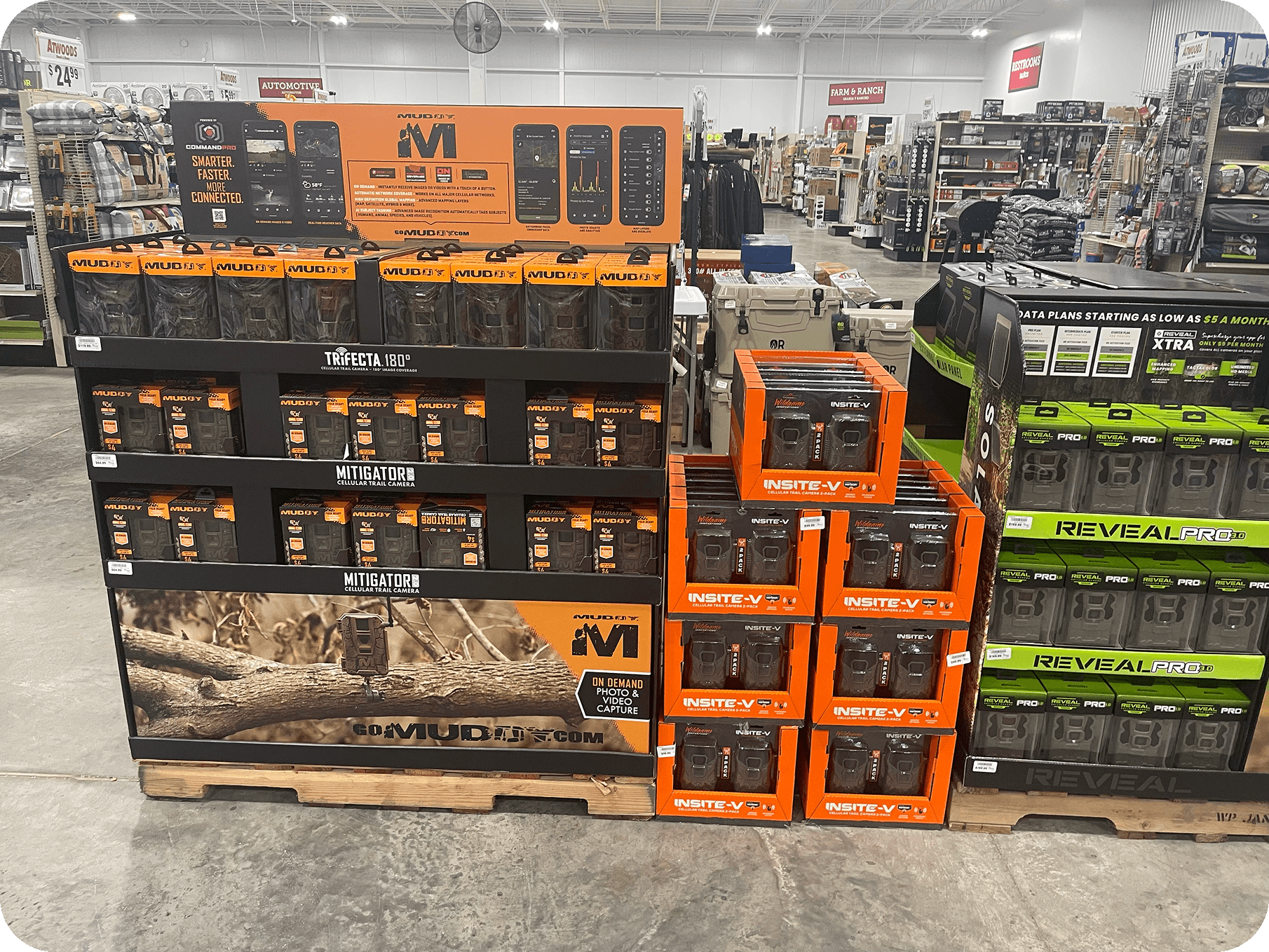 GSM Atwoods Pallet Display