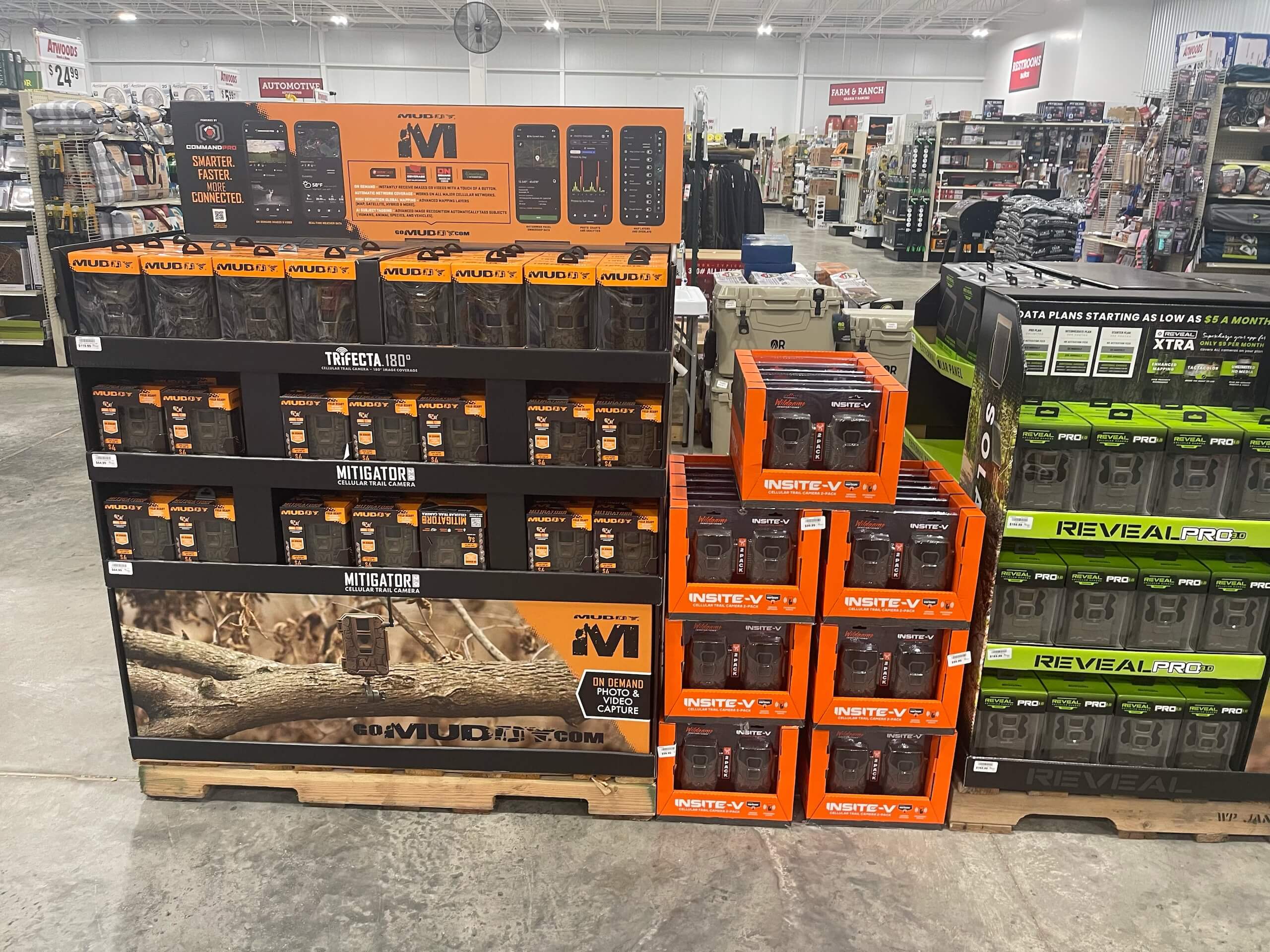 GSM Atwoods Pallet Display