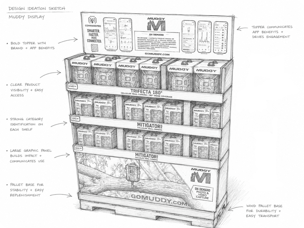 GSM Atwoods Pallet Display
